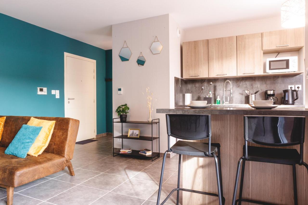 Superbe Appartement Terrasse Rdc - New Location Bourg-en-Bresse Exterior photo